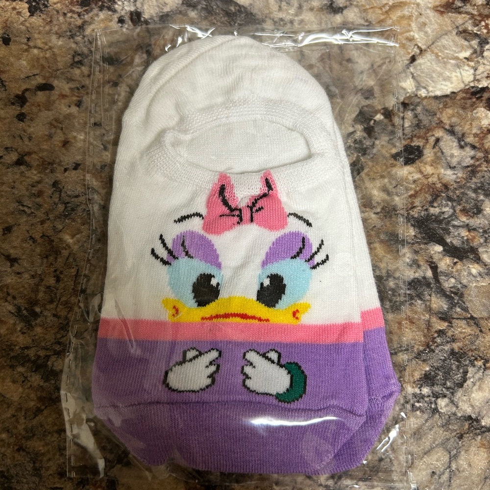 Daisy Duck no show socks